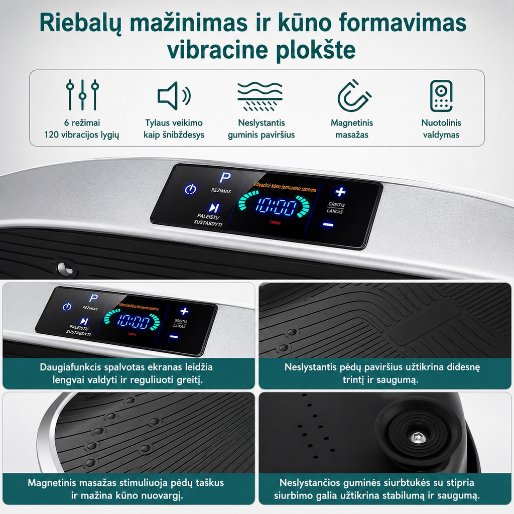 Remote-controlled vibrating plate
