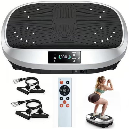 Remote-controlled vibrating plate